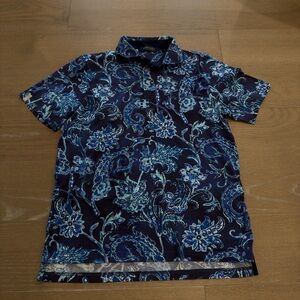 Polo Golf Ralph Lauren Classic Fit Shortsleeve Polo Blue Medium